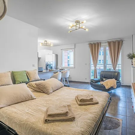 Lejlighed Spacieux - 4 Pers' - Balcon - 2 Lits - Parking *